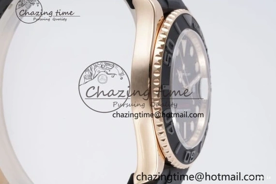 0107 ZeroBulk Yacht-Master 126655 VSF 1:1 Best Edition Black Ceramic Bezel on Oysterflex Rubber Strap VS 2026